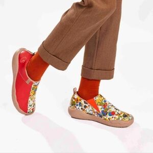 🧡 UIN COLOR BORDER WOMEN'S SLIP-ON SHOES